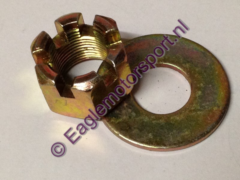 Achteras moer + ring EGL